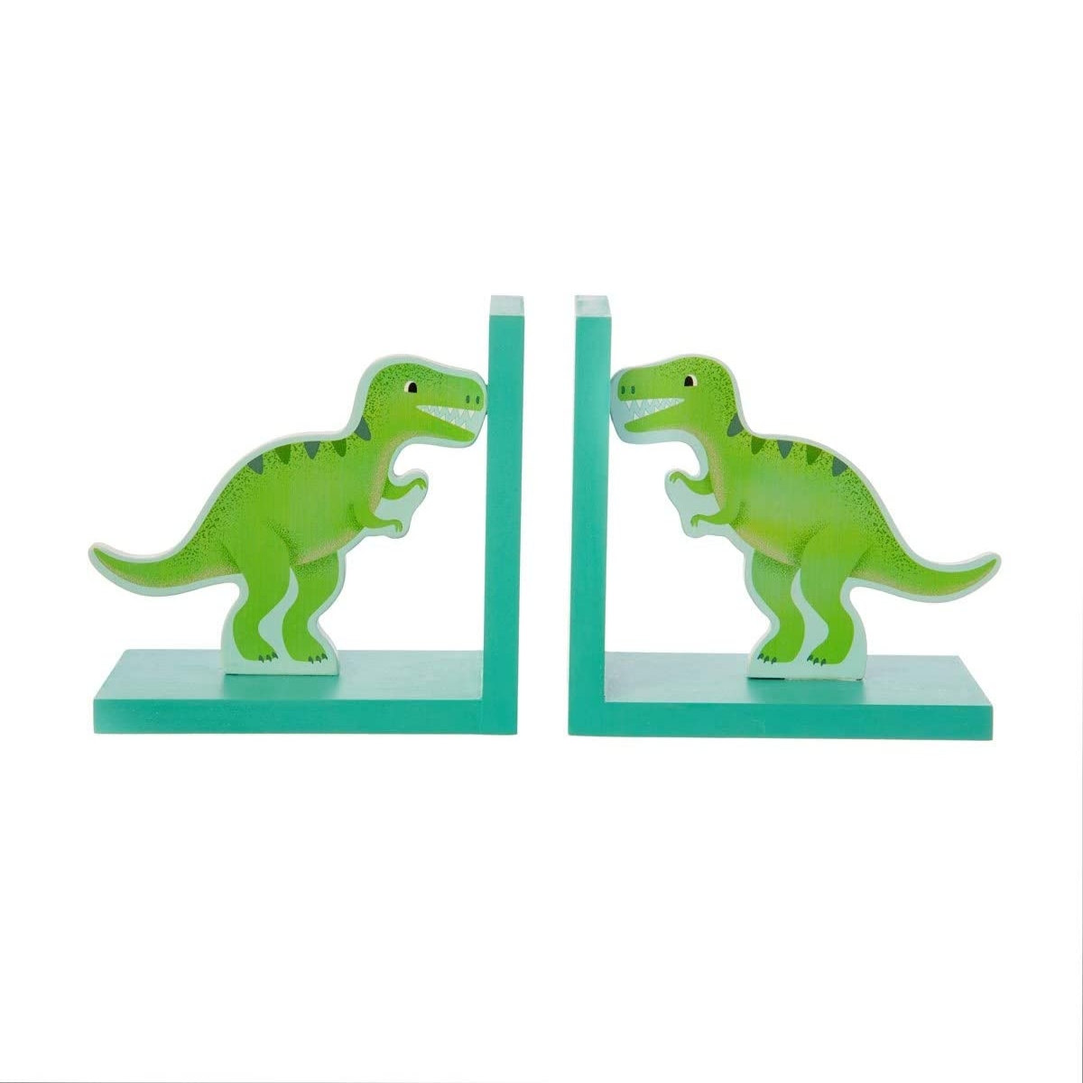 Sujetalibros de dinosaurio